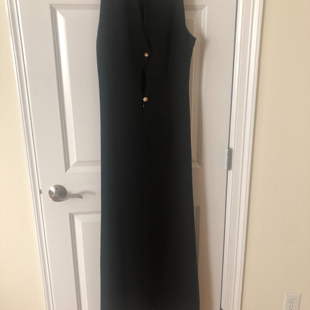 Evan Picone evening dress, open back, sz 12